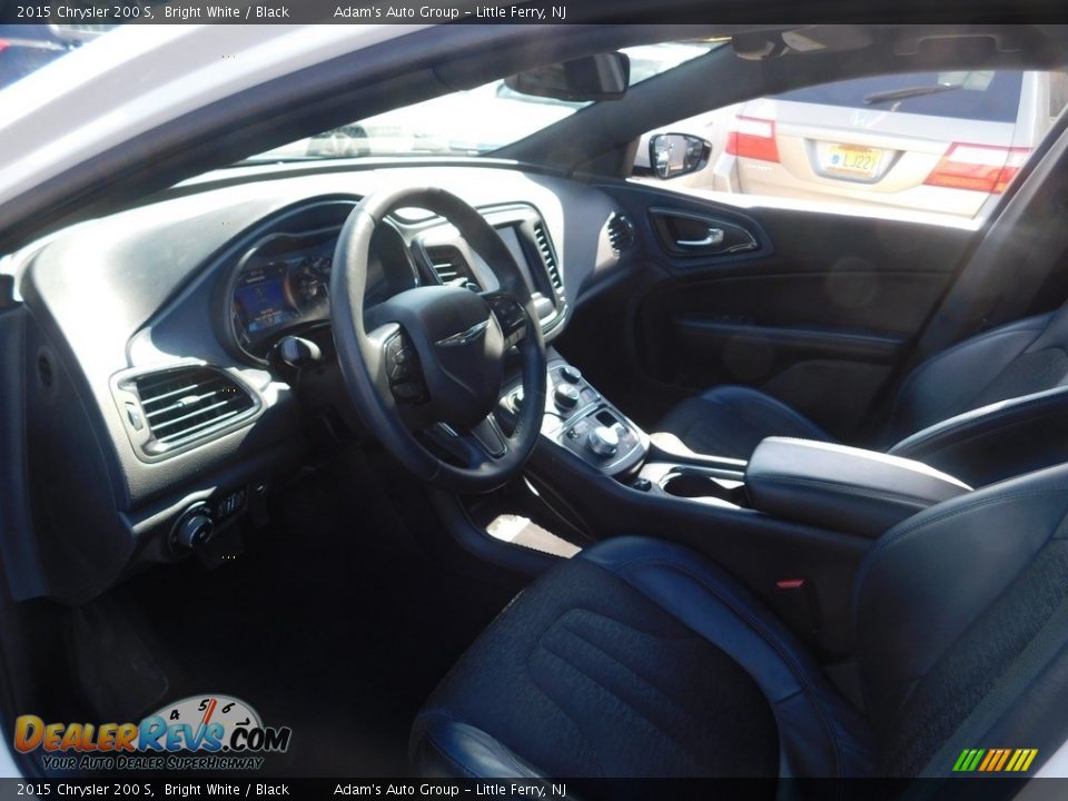 2015 Chrysler 200 S Bright White / Black Photo #14