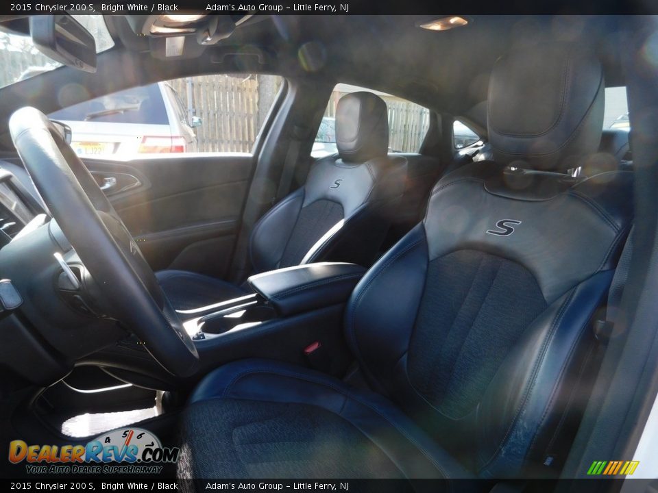 2015 Chrysler 200 S Bright White / Black Photo #16