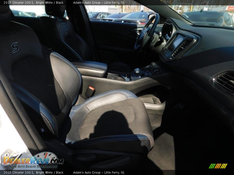 2015 Chrysler 200 S Bright White / Black Photo #19