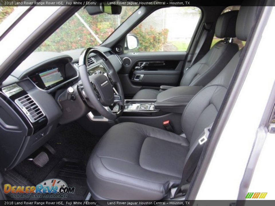 Ebony Interior - 2018 Land Rover Range Rover HSE Photo #3