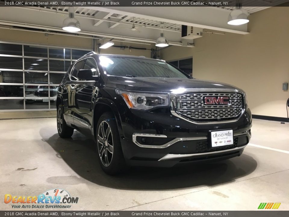 2018 GMC Acadia Denali AWD Ebony Twilight Metallic / Jet Black Photo #1