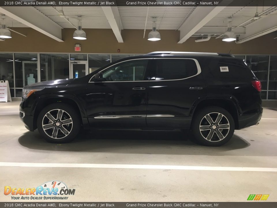 2018 GMC Acadia Denali AWD Ebony Twilight Metallic / Jet Black Photo #3