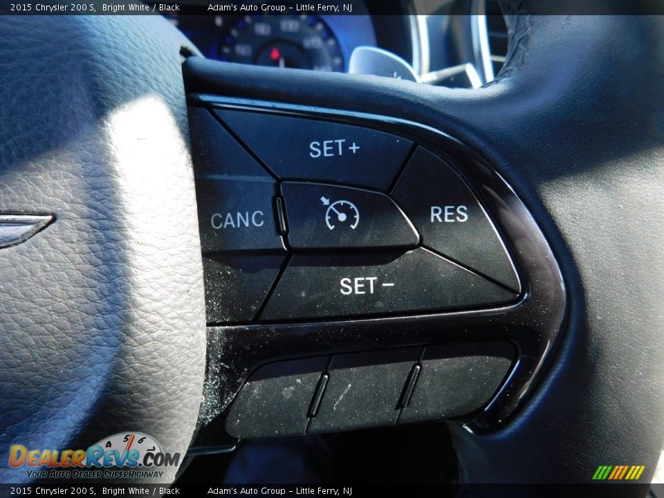 2015 Chrysler 200 S Bright White / Black Photo #30