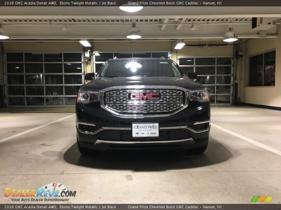 2018 GMC Acadia Denali AWD Ebony Twilight Metallic / Jet Black Photo #8