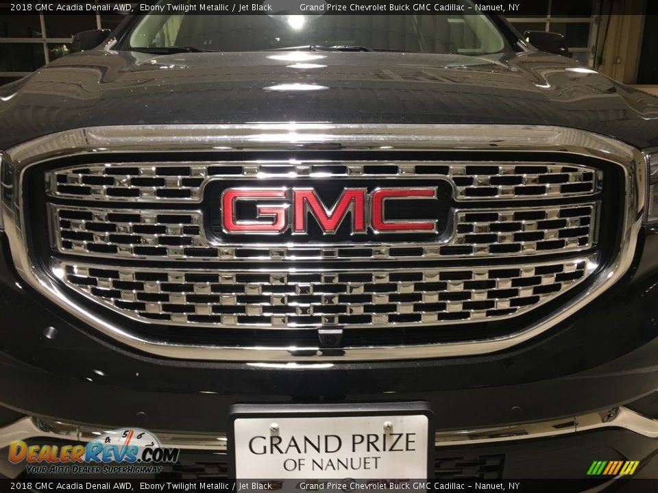 2018 GMC Acadia Denali AWD Ebony Twilight Metallic / Jet Black Photo #9