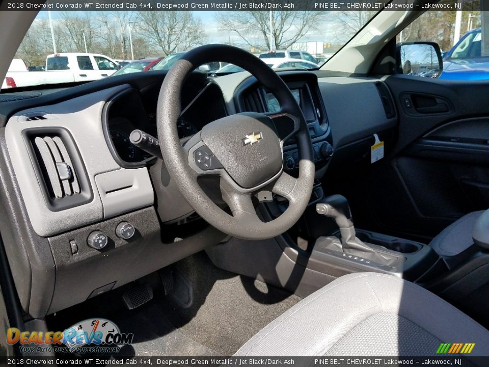 2018 Chevrolet Colorado WT Extended Cab 4x4 Deepwood Green Metallic / Jet Black/Dark Ash Photo #8