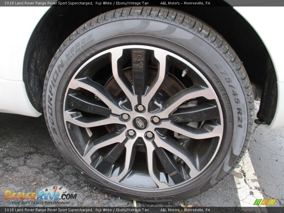 2018 Land Rover Range Rover Sport Supercharged Wheel Photo #9