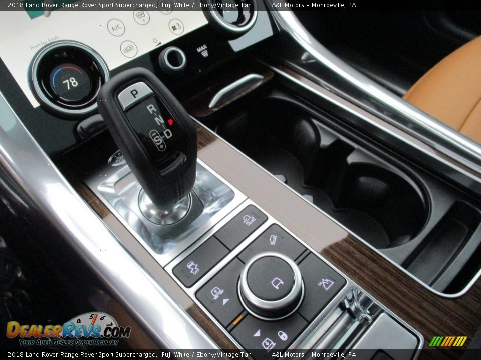 2018 Land Rover Range Rover Sport Supercharged Shifter Photo #17