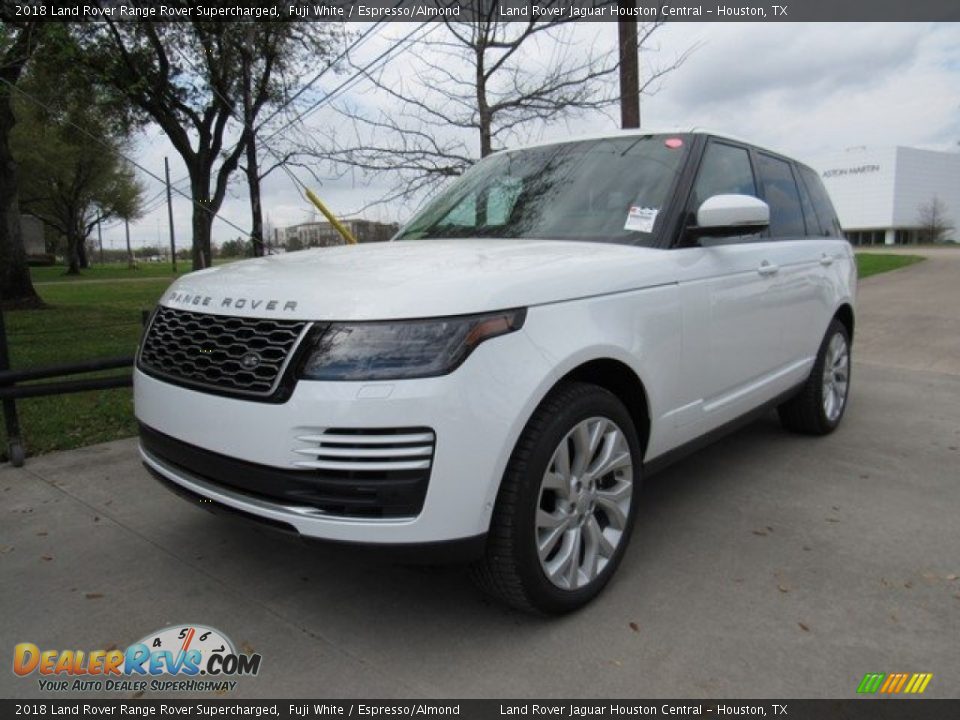 2018 Land Rover Range Rover Supercharged Fuji White / Espresso/Almond Photo #10