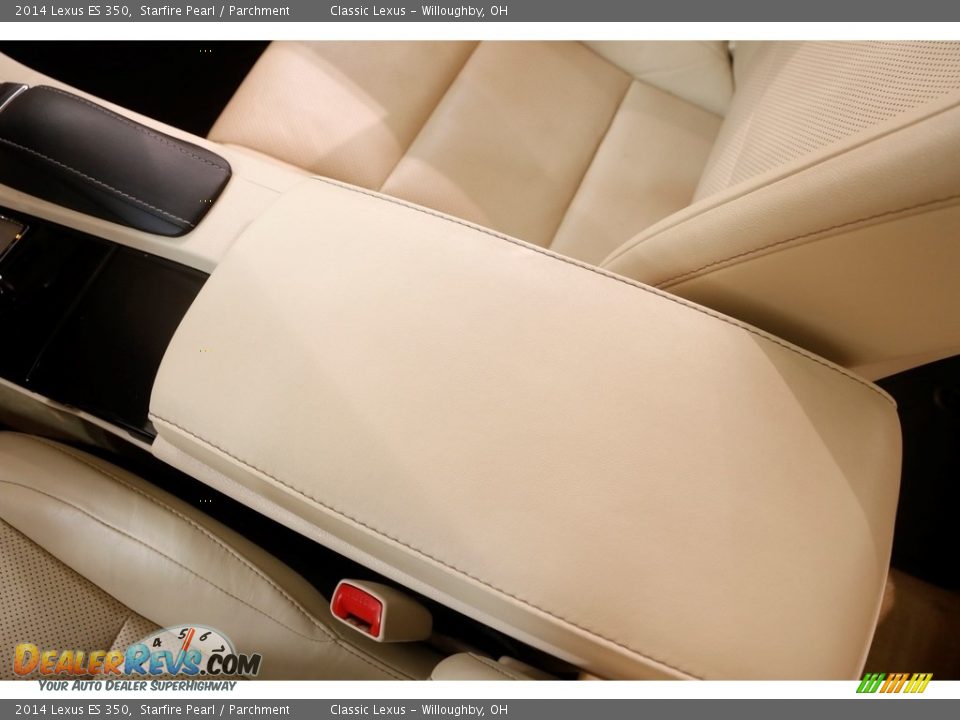 2014 Lexus ES 350 Starfire Pearl / Parchment Photo #25