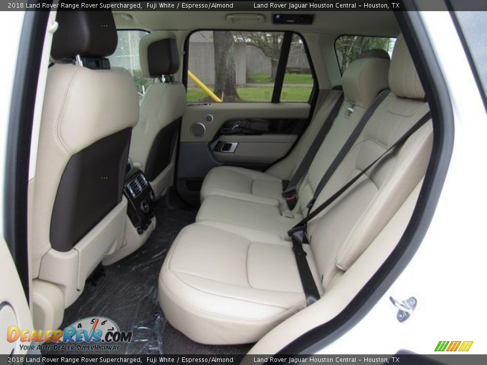 Rear Seat of 2018 Land Rover Range Rover Supercharged Photo #13