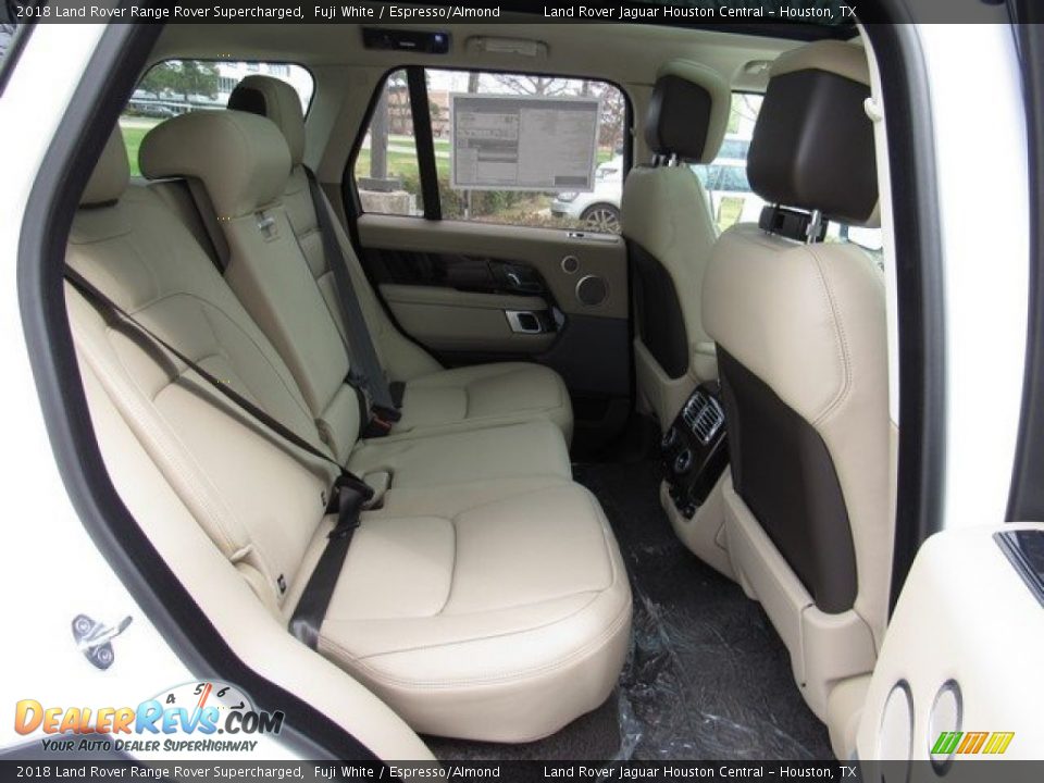 Rear Seat of 2018 Land Rover Range Rover Supercharged Photo #19