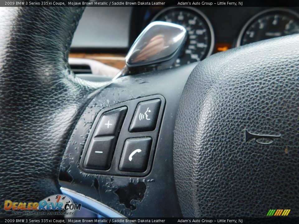 2009 BMW 3 Series 335xi Coupe Mojave Brown Metallic / Saddle Brown Dakota Leather Photo #23