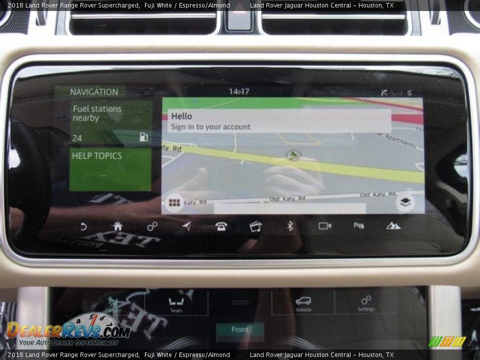 Navigation of 2018 Land Rover Range Rover Supercharged Photo #35