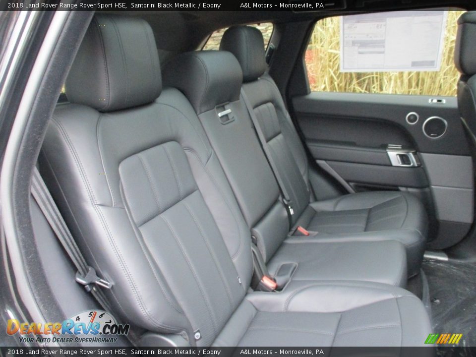Rear Seat of 2018 Land Rover Range Rover Sport HSE Photo #5