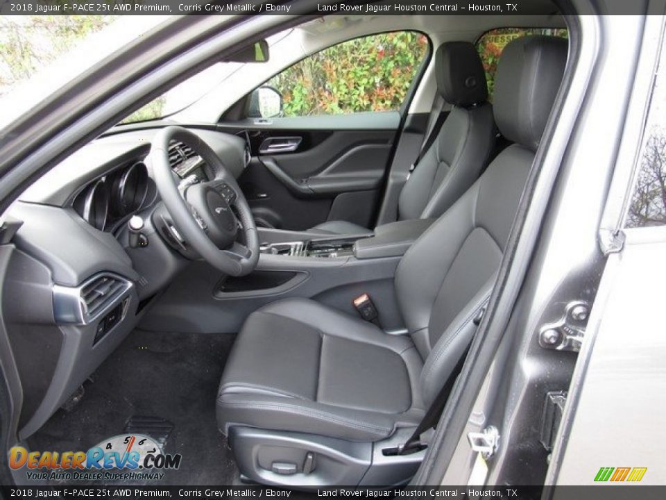 2018 Jaguar F-PACE 25t AWD Premium Corris Grey Metallic / Ebony Photo #3