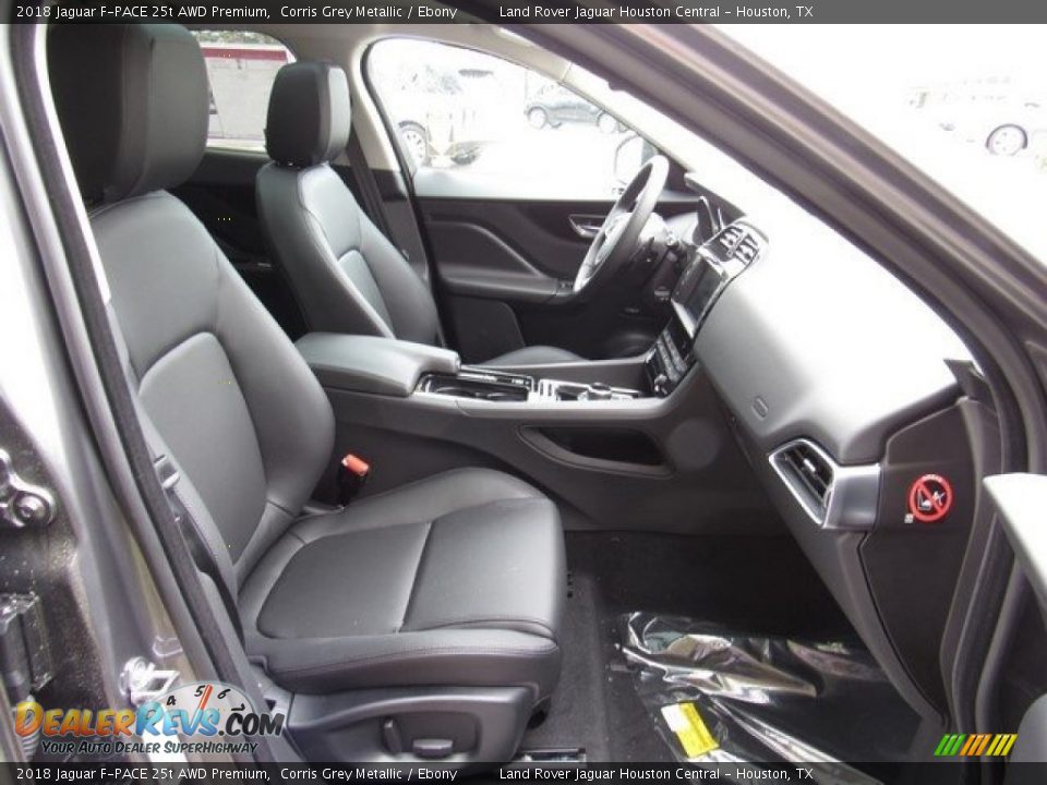 2018 Jaguar F-PACE 25t AWD Premium Corris Grey Metallic / Ebony Photo #5
