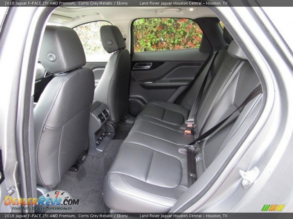 2018 Jaguar F-PACE 25t AWD Premium Corris Grey Metallic / Ebony Photo #13