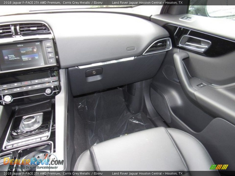 2018 Jaguar F-PACE 25t AWD Premium Corris Grey Metallic / Ebony Photo #15