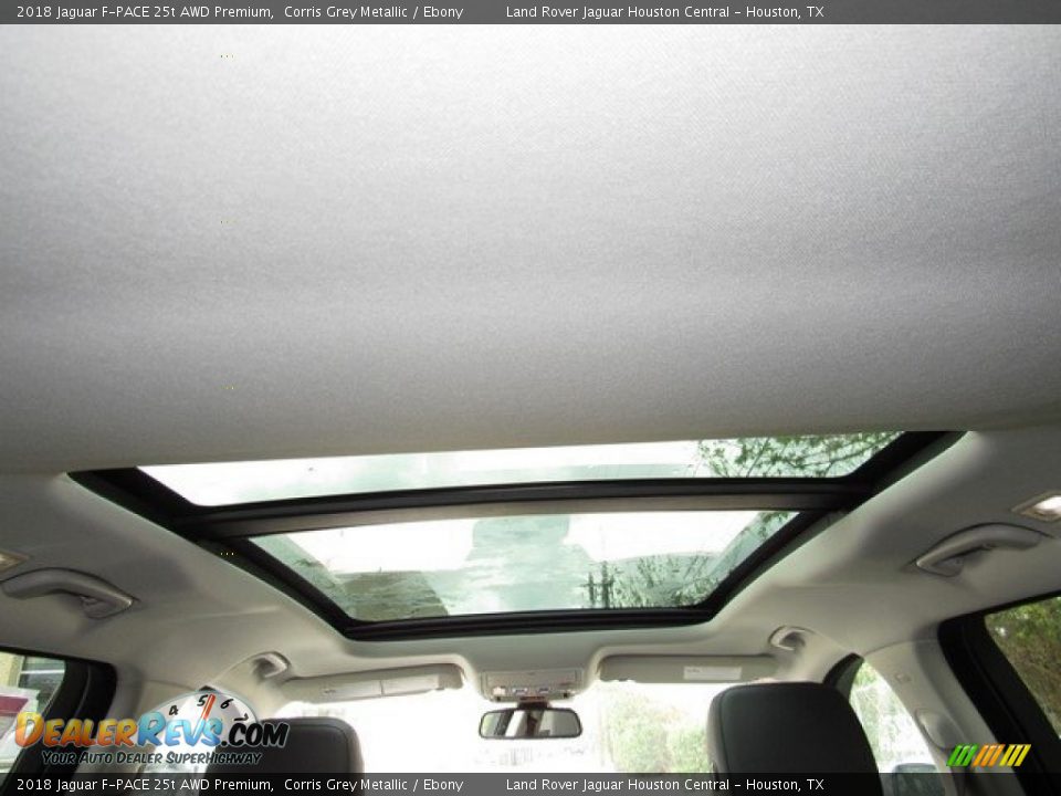 2018 Jaguar F-PACE 25t AWD Premium Corris Grey Metallic / Ebony Photo #18