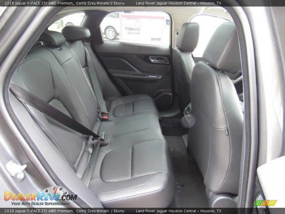 2018 Jaguar F-PACE 25t AWD Premium Corris Grey Metallic / Ebony Photo #19