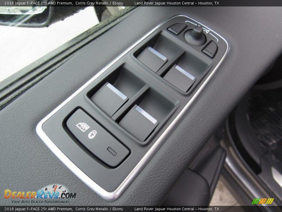 2018 Jaguar F-PACE 25t AWD Premium Corris Grey Metallic / Ebony Photo #25