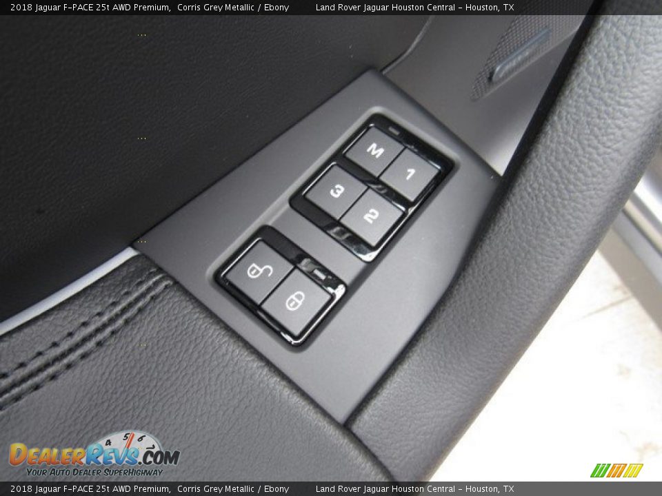 2018 Jaguar F-PACE 25t AWD Premium Corris Grey Metallic / Ebony Photo #26
