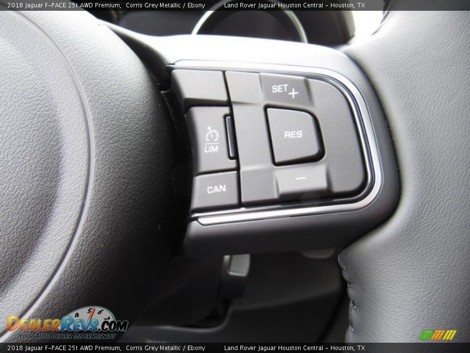 2018 Jaguar F-PACE 25t AWD Premium Corris Grey Metallic / Ebony Photo #30