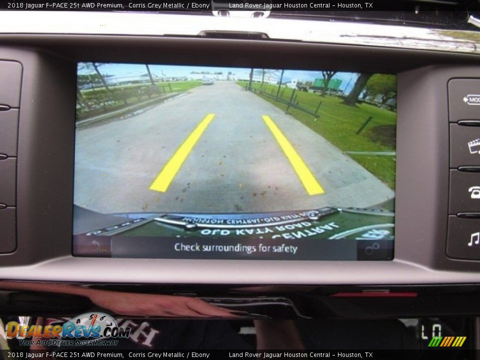 2018 Jaguar F-PACE 25t AWD Premium Corris Grey Metallic / Ebony Photo #33