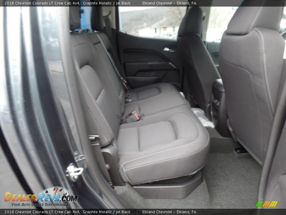 2018 Chevrolet Colorado LT Crew Cab 4x4 Graphite Metallic / Jet Black Photo #16