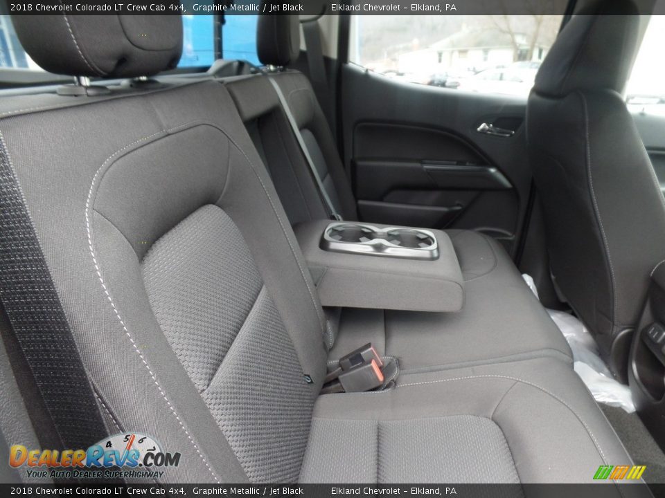 2018 Chevrolet Colorado LT Crew Cab 4x4 Graphite Metallic / Jet Black Photo #19