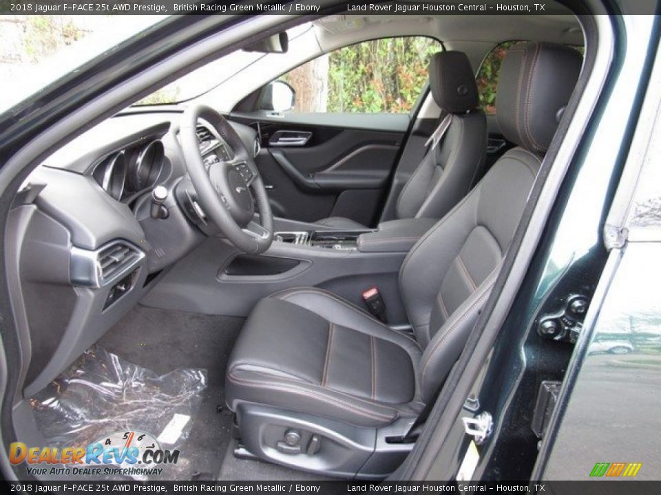 2018 Jaguar F-PACE 25t AWD Prestige British Racing Green Metallic / Ebony Photo #3
