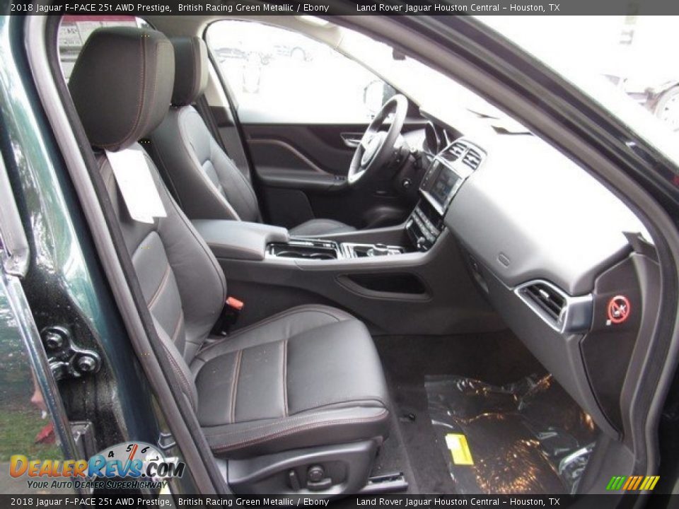 2018 Jaguar F-PACE 25t AWD Prestige British Racing Green Metallic / Ebony Photo #5