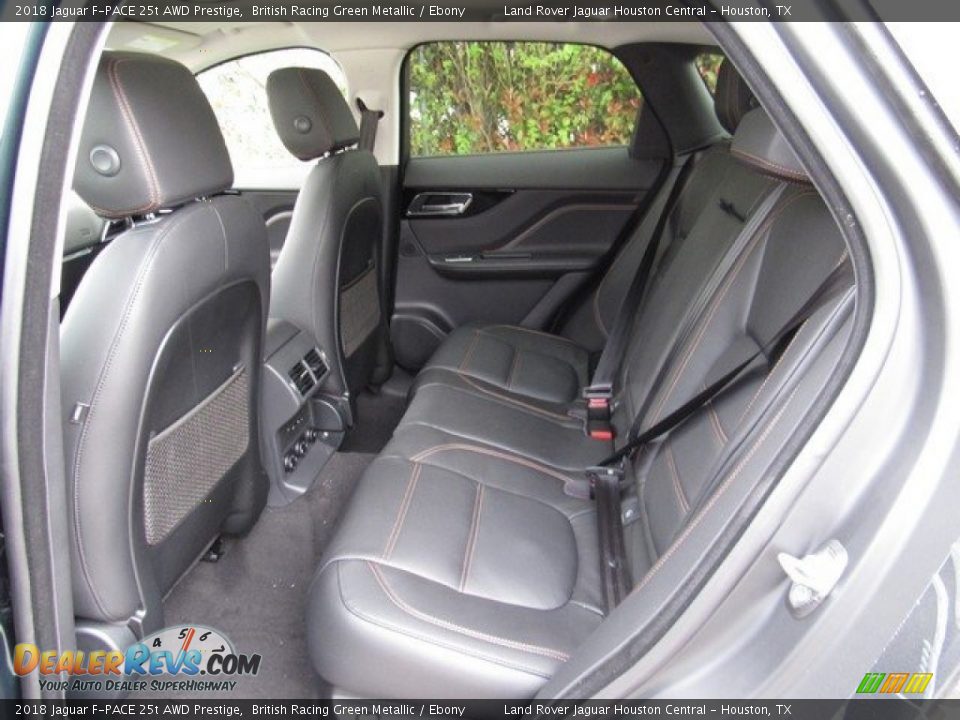 2018 Jaguar F-PACE 25t AWD Prestige British Racing Green Metallic / Ebony Photo #13