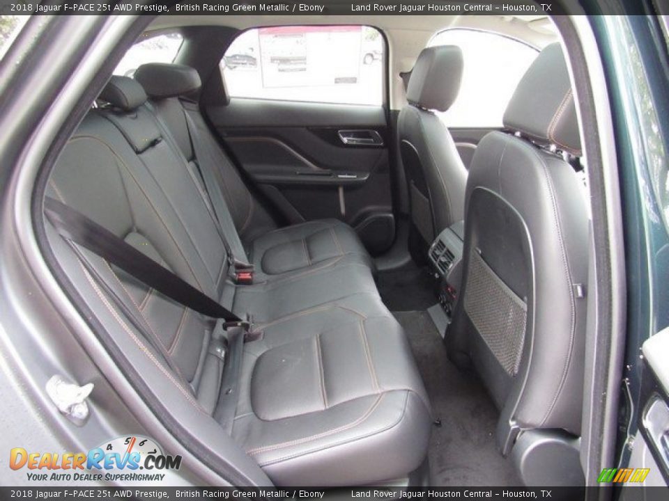 2018 Jaguar F-PACE 25t AWD Prestige British Racing Green Metallic / Ebony Photo #19