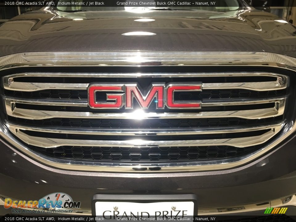 2018 GMC Acadia SLT AWD Iridium Metallic / Jet Black Photo #9