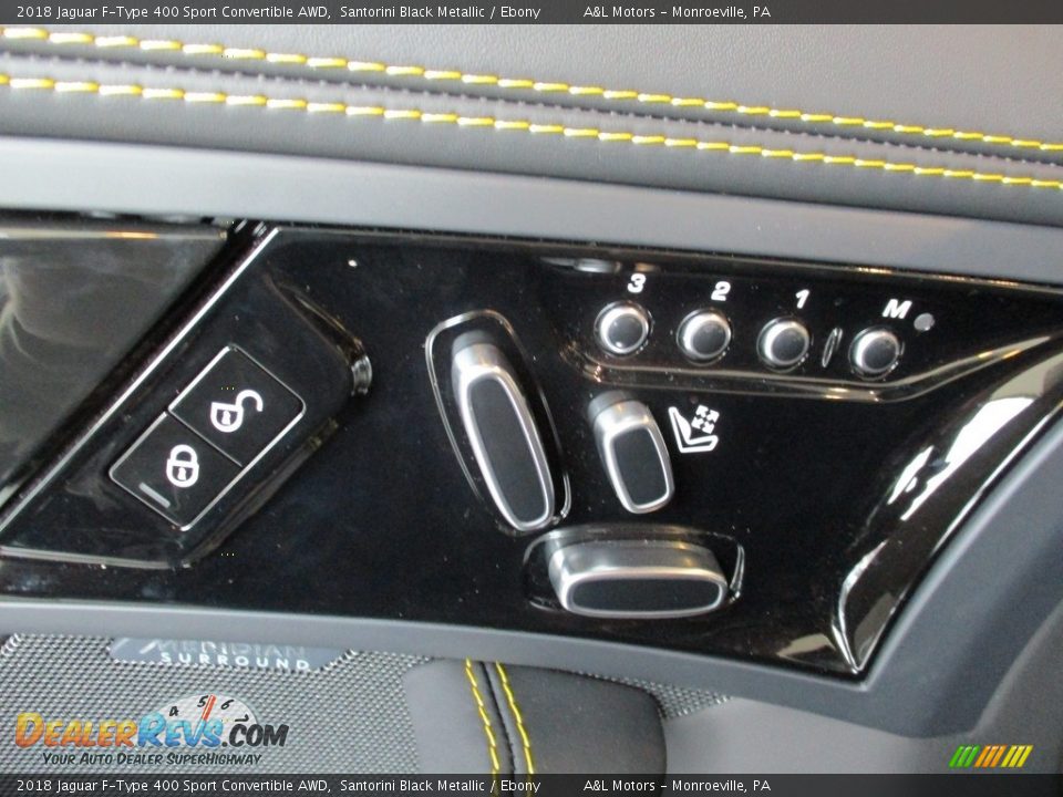 Controls of 2018 Jaguar F-Type 400 Sport Convertible AWD Photo #17