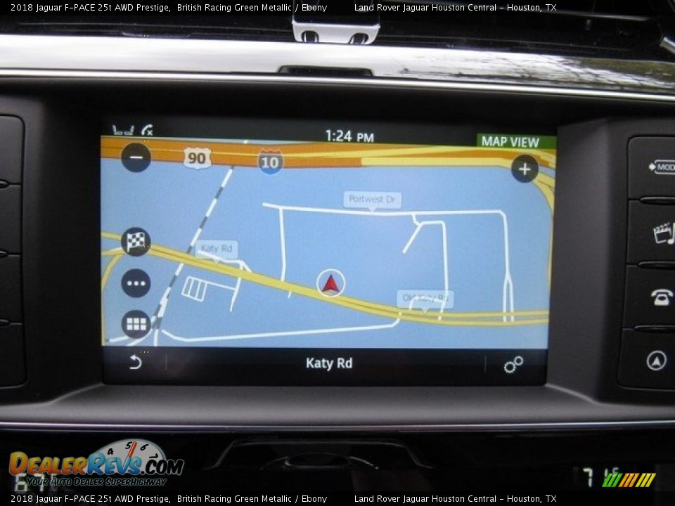 2018 Jaguar F-PACE 25t AWD Prestige British Racing Green Metallic / Ebony Photo #33