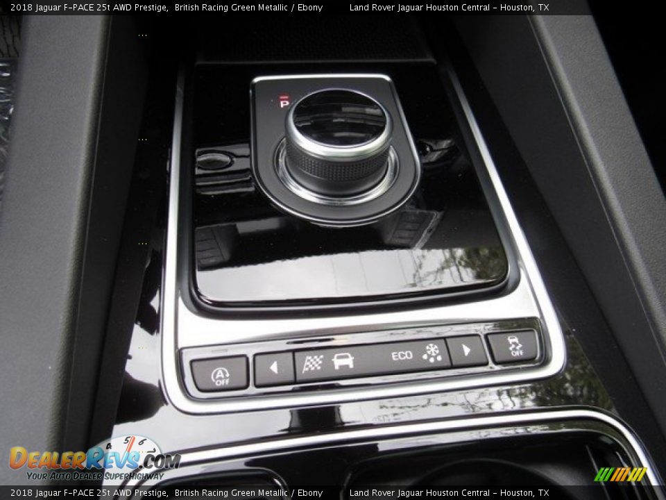 2018 Jaguar F-PACE 25t AWD Prestige British Racing Green Metallic / Ebony Photo #36