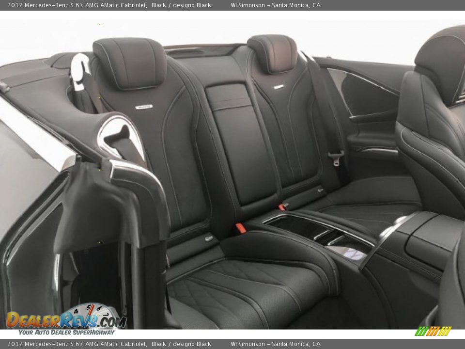 2017 Mercedes-Benz S 63 AMG 4Matic Cabriolet Black / designo Black Photo #14