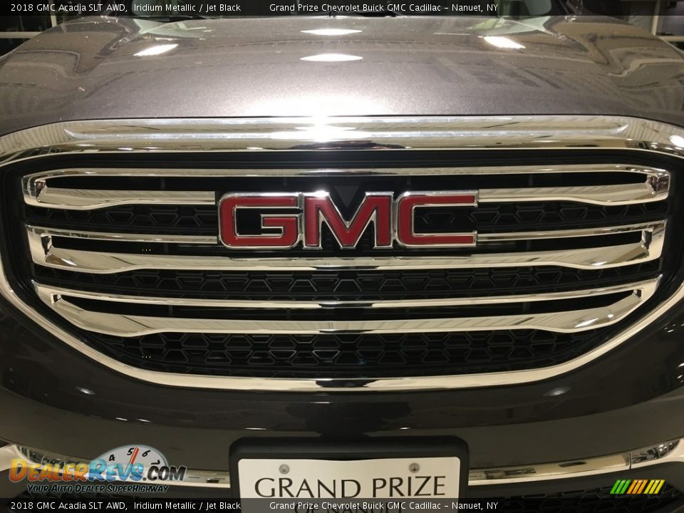 2018 GMC Acadia SLT AWD Iridium Metallic / Jet Black Photo #9