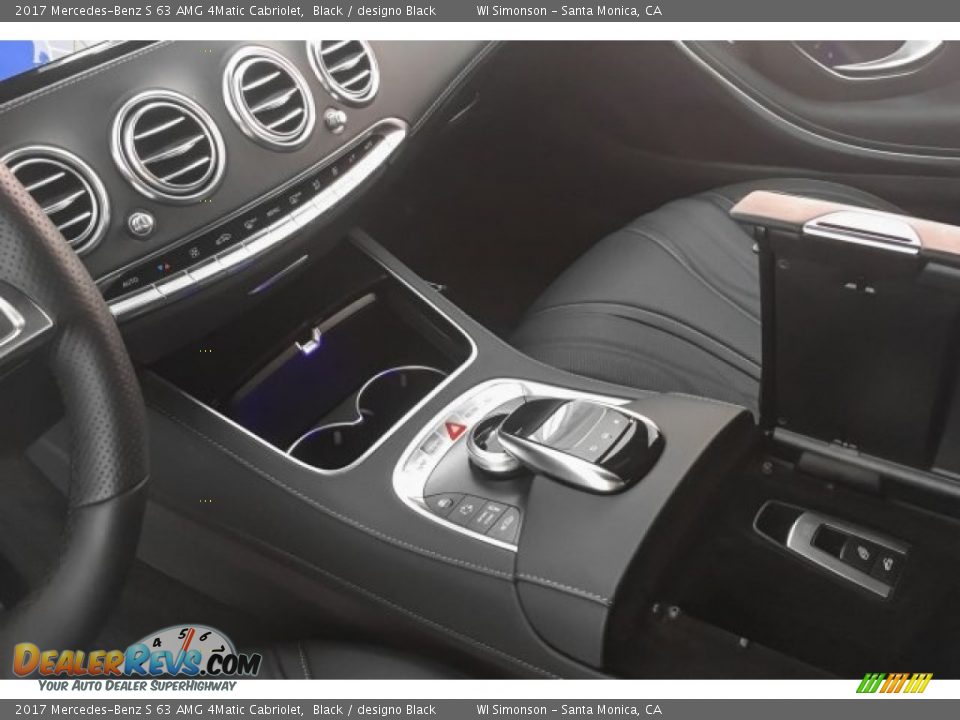 2017 Mercedes-Benz S 63 AMG 4Matic Cabriolet Black / designo Black Photo #21