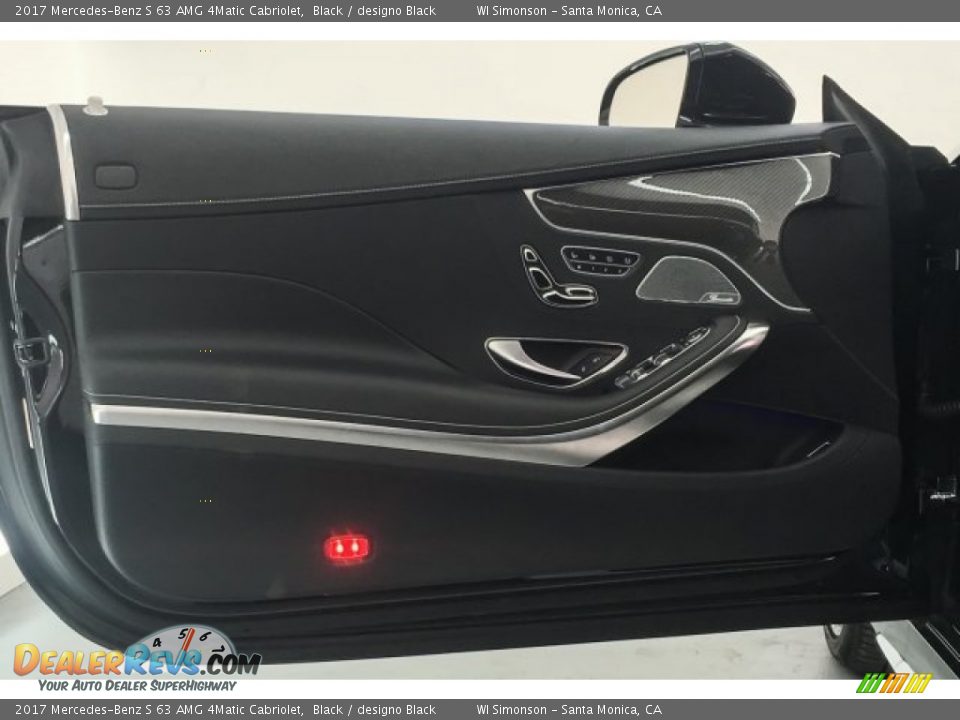 2017 Mercedes-Benz S 63 AMG 4Matic Cabriolet Black / designo Black Photo #24