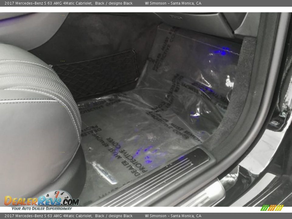 2017 Mercedes-Benz S 63 AMG 4Matic Cabriolet Black / designo Black Photo #29