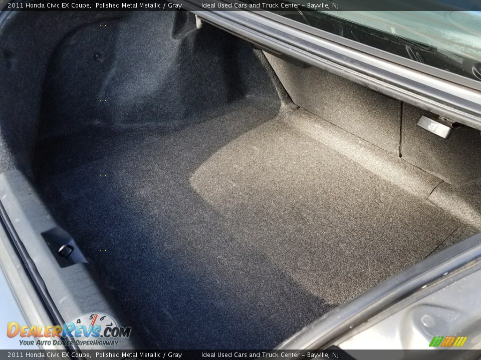 2011 Honda Civic EX Coupe Polished Metal Metallic / Gray Photo #13