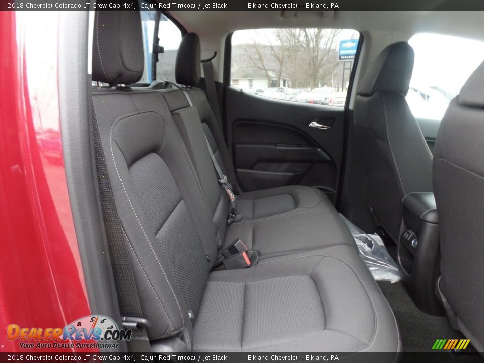 2018 Chevrolet Colorado LT Crew Cab 4x4 Cajun Red Tintcoat / Jet Black Photo #16
