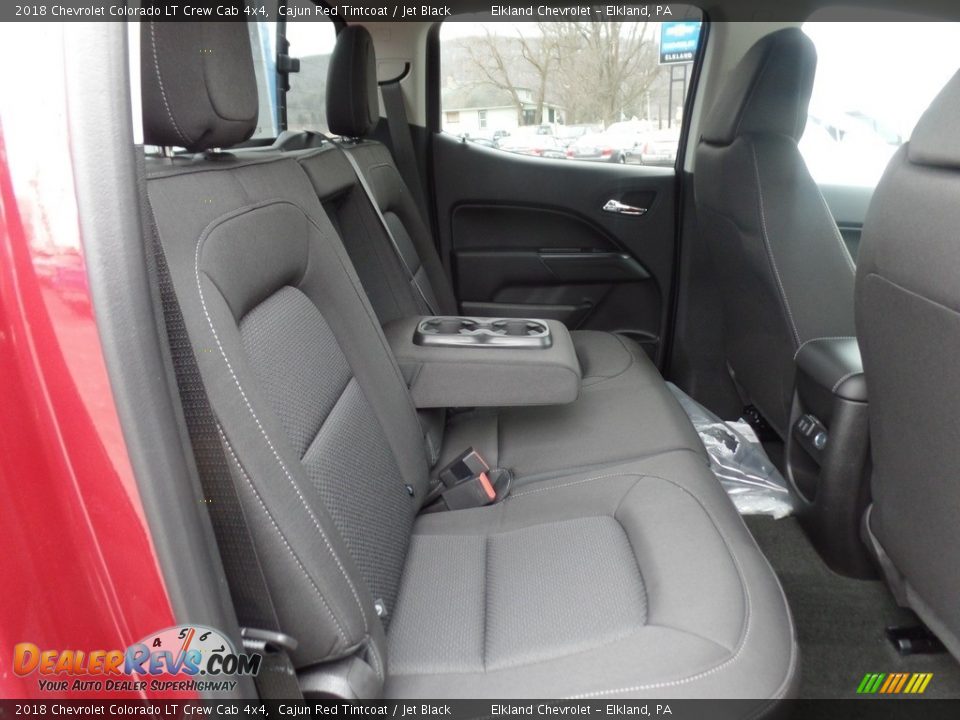2018 Chevrolet Colorado LT Crew Cab 4x4 Cajun Red Tintcoat / Jet Black Photo #19