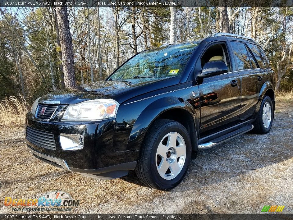 2007 Saturn VUE V6 AWD Black Onyx / Gray Photo #1