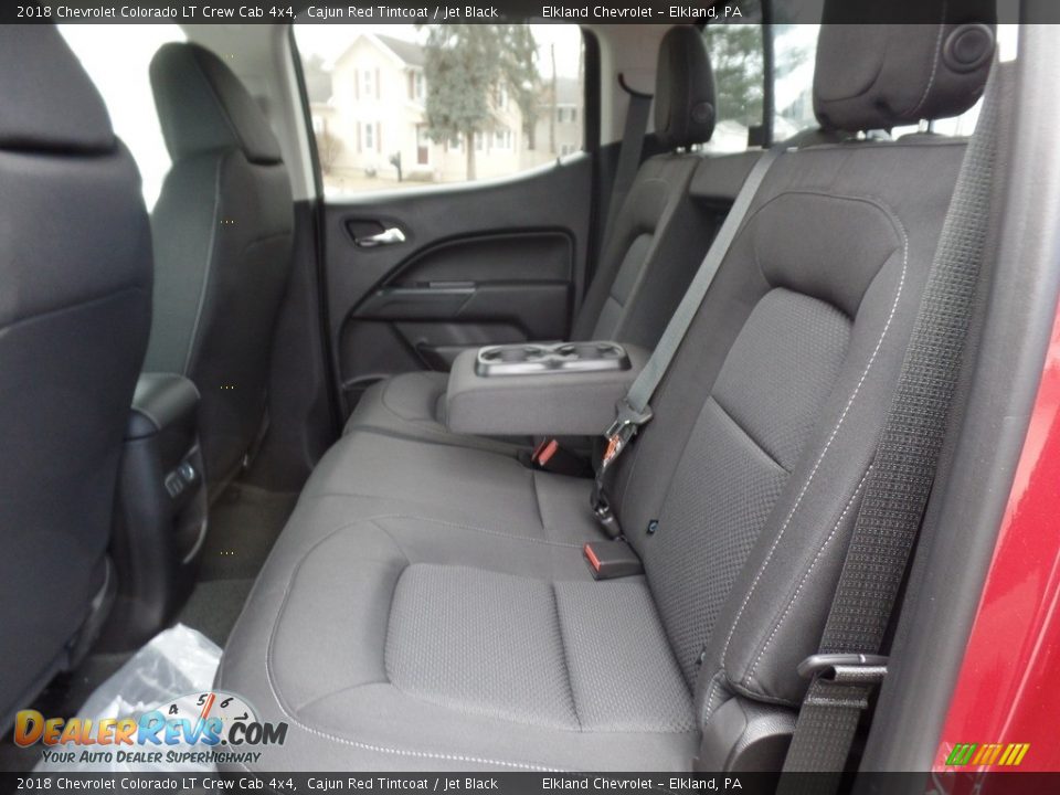 2018 Chevrolet Colorado LT Crew Cab 4x4 Cajun Red Tintcoat / Jet Black Photo #20