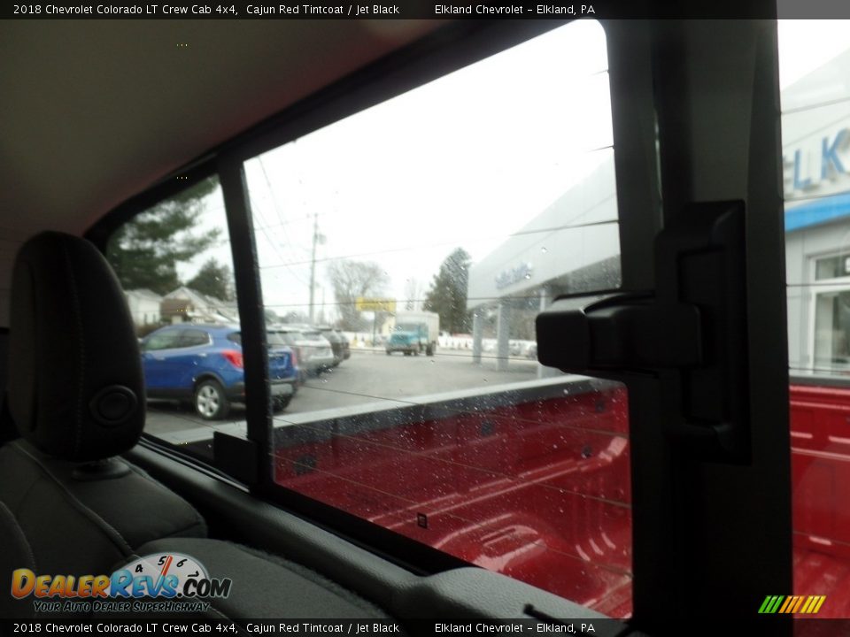 2018 Chevrolet Colorado LT Crew Cab 4x4 Cajun Red Tintcoat / Jet Black Photo #21